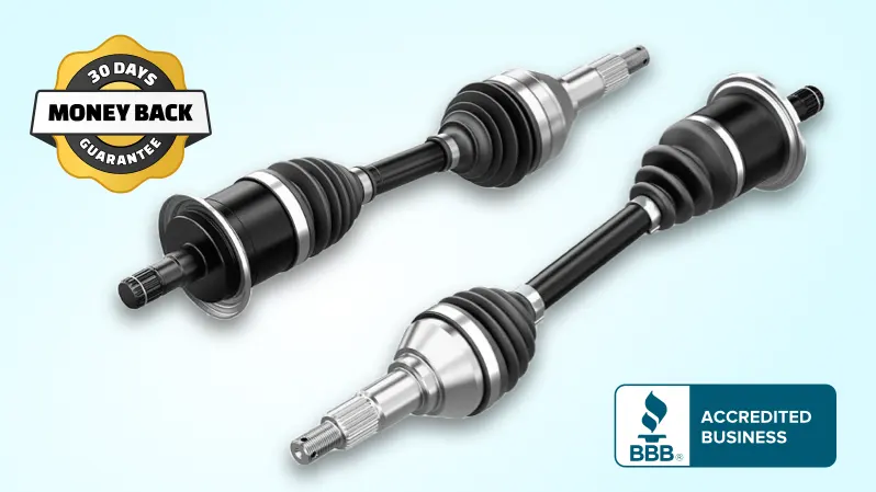 Premium used axle shaft with warranty and BBB A+ accreditation - OEM quality for all vehicle applications