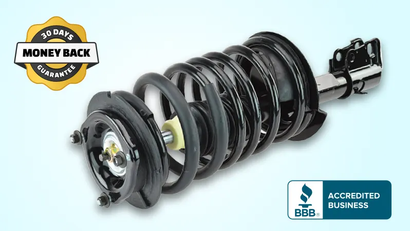 Premium used strut assembly with warranty and BBB A+ accreditation - OEM quality for all vehicle applications