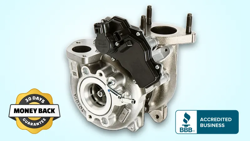 Boost tested used turbocharger with performance certification - complete installation kit included