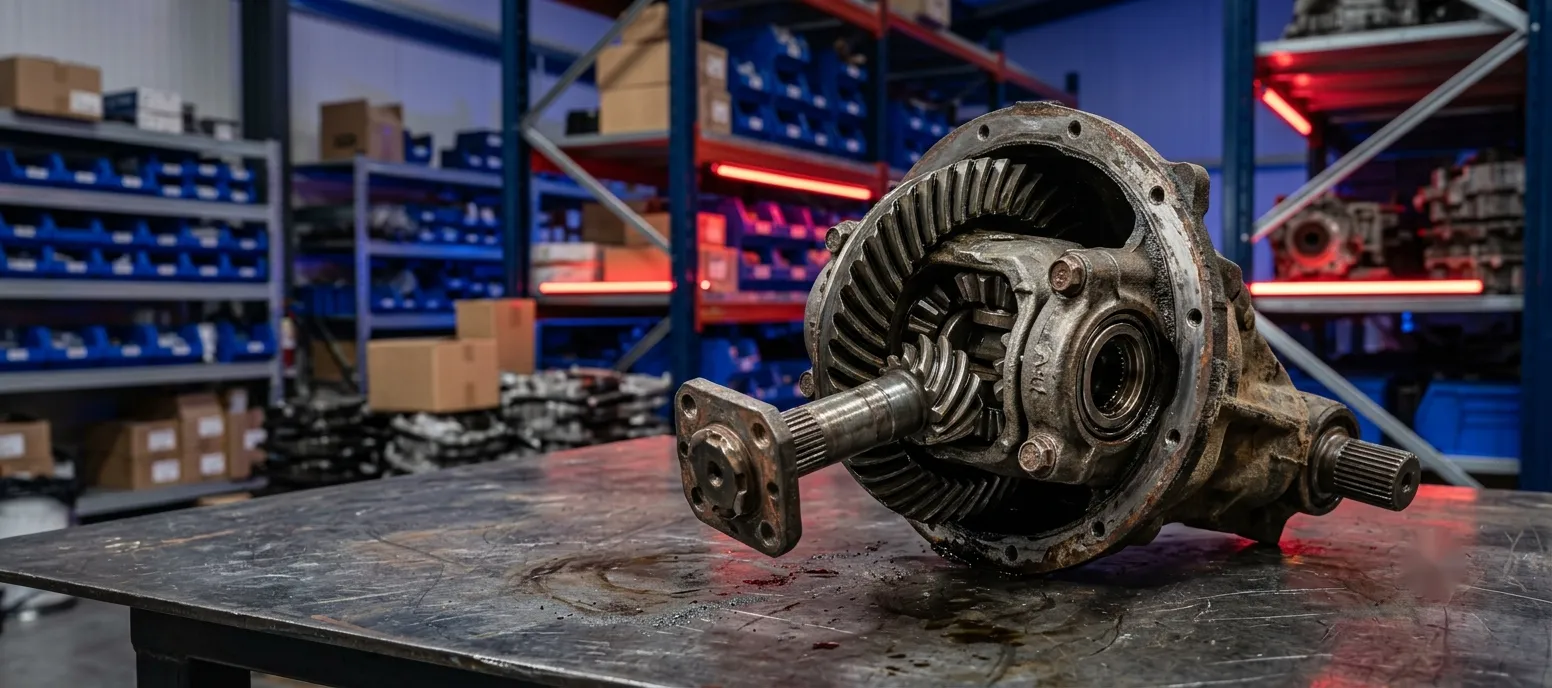 Auto parts warehouse