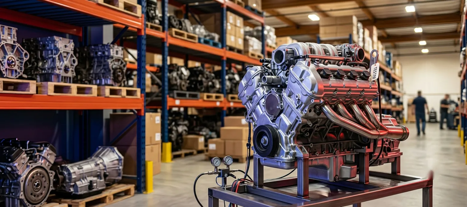 Auto parts warehouse