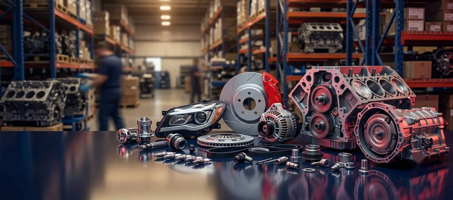 Auto parts warehouse