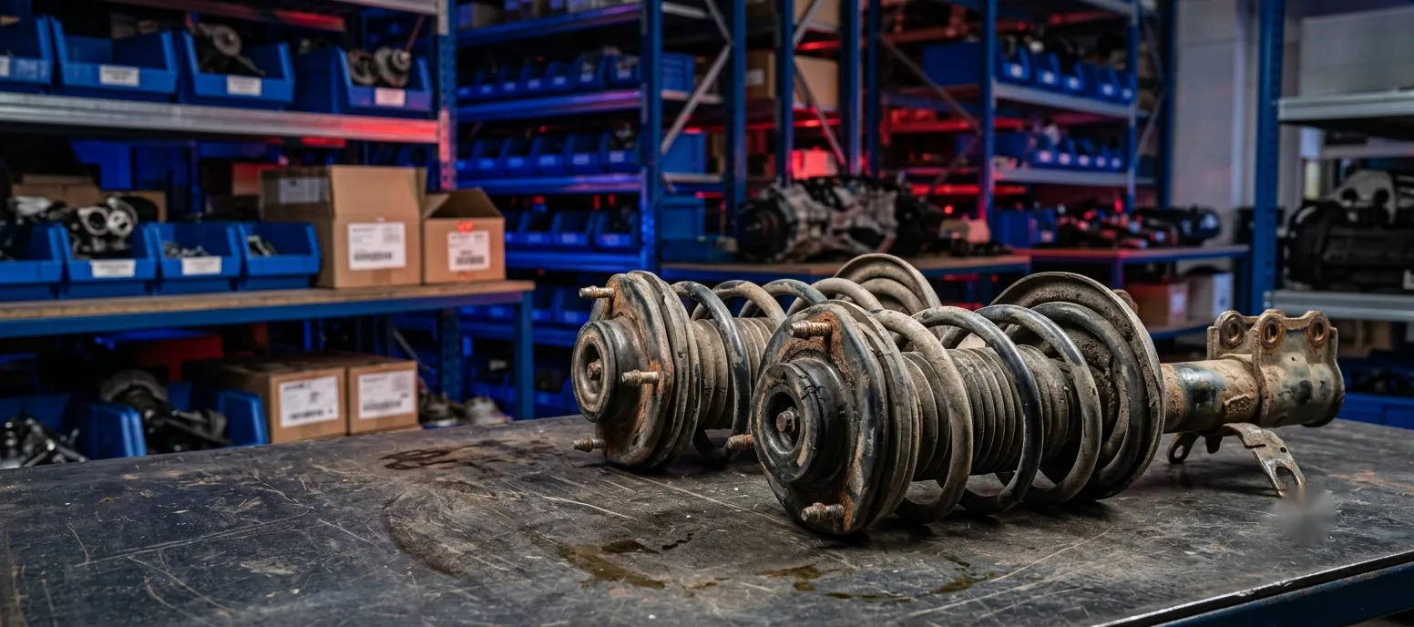 Auto parts warehouse